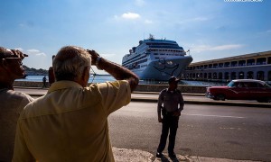 Cuba welcomes first U.S. cruise ship in five decades