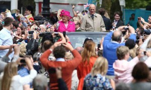 英国女王90大寿庆典，伦敦市民齐欢聚