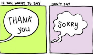 “对不起”和“谢谢”的暖心表达法