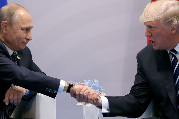 特朗普与普京举行了第二次会谈