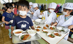 日本儿童健康状况全球第一  得益于学校午餐