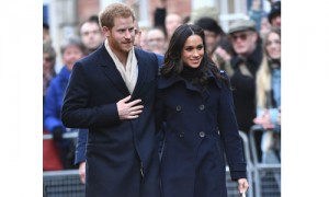 哈里王子与未婚妻首次共同出席王室活动