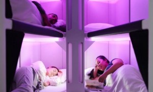 新西兰航空研发经济舱“卧铺” 再也不用羡慕头等舱了