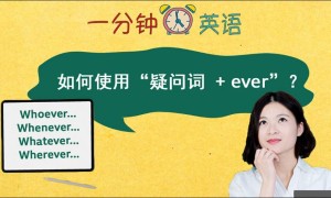 如何使用 “疑问词 + ever”？